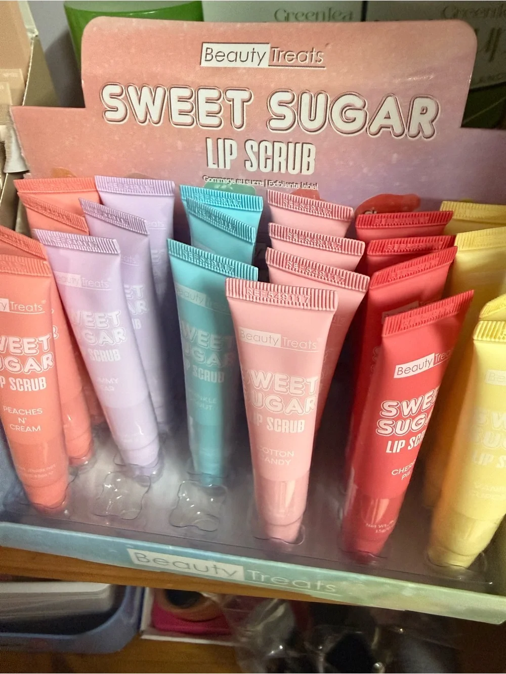 Beauty Treats Sweet Sugar Lip Scrub - Pink